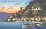 Lago di Lugano Marcote with barge 