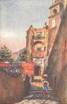 Capri Tucks Oilette 7450 Künstlerkarte Cattieri + CA: 1910