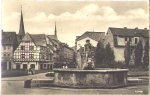 Weimar Neptunbrunnen, o 14.1.1958