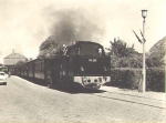 Small train Molly in Kuehlungsborn * around 1970