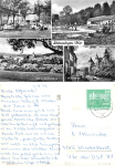 98553 Schleusingen Markt Brunnen Freibad o 1979
