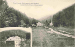 98667 Langenbach Oberes Schwarzatal Thüringen Brauerei und Gasthof Fritz Freund o 1910