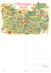 98744 Thüringer Wald Künstlerkarte Alfred Hoppe * ca. 1970