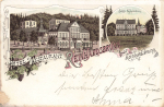 99894 Reinhardsbrunn Litho or 11.8.1897  railway mail Leipzig - Eisenach train no. 228