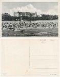 Seebad Ahlbeck from the pier * around 1950