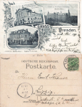 Albertstadt Dresden Marien Allee 1 Military Effects Store Julius Koelitz o 1891