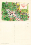 Alfred Hoppe 8015 Thüringer Wald II Künstlerkarte 1957