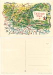 Alfred Hoppe 8016 Thuringian Forest III artist card * 1957