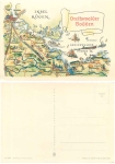 Alfred Hoppe 8024 Greifswalder Bodden artist card 1959
