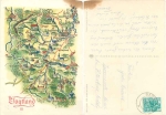 Alfred Hoppe 8029 Vogtland II artist card o 7.10.1961