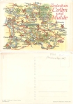 Alfred Hoppe 5941 zwischen Collm und Mulde Künstlerkarte o 12.6.1969