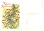 Alfred Hoppe 8065 Kriebstein dam artist card 1987