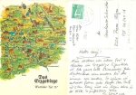 Alfred Hoppe 8090 Erzgebirge Westlicher Teil IV Künstlerkarte  o ca. 1981
