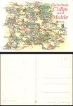 Alfred Hoppe 8061 Between Collm and Mulde artist card 1970