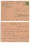 Allied occupation of Mecklenburg postal stationery P6 6 Pfennig green o Altentreptow October 25, 1945
