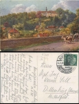 36304 Altenburg Alsfeld Hessen artist card Richard Lanzendorf o 24.6.1938