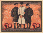 Altenburg, Thuringia, emergency money, peasants in traditional costumes, 1921