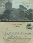 Altona-Ottensen Hamburg moonlight card o April 20, 1898