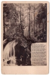 Amselgrund bei Rathen Cabinet Photo um 1900