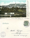 Annaberg Erzgebirge Bahnhof Ak o 17.2.1904