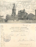 Anvers Gare du Sud Bahnhof o 23.6.1907