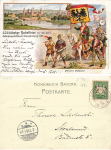 Aschaffenburg, 450 years Shooting society Chromolithograph o 2.7.1898