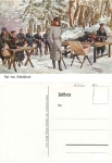 On the shooting range military artist card Doebrich Steglitz * 1934