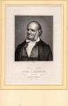 Audubon John J. Ornithologist original steel engraving around 1850