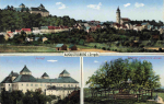 Augustusburg Sachsen Mehrbildkarte o 1924