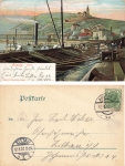 Aussig Bohemia Harbor o August 12, 1907