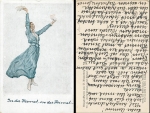 In the home country No. 24 artist card signed B.W. Wennerberg * around 1915