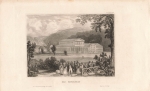 97769 Bad Bruckenau original steel engraving around 1850  