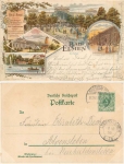 Bad Elmen Schoenebeck Litho o 16.10.1899