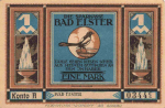 Bad Elster Vogtland Notgeldschein um 1920