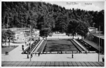 Bad Elster Vogtland Badeplatz mit Badecafe o 1934