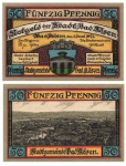 Bad Kosen emergency money 50 Pfennig 1921