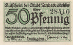 Bad Landeck Silesia emergency money note Lądek-Zdrój 1921