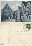 Bad Mergentheim Marktplatz mit Rathaus o 20.9.1929
