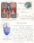 Baden golden wedding of the Grand Duke couple Private postal stationery o Rheinau September 22, 1906