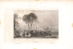 Batavia Niederländisch-Indien original Stahlstich  um 1850