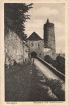 Bautzen Mühltor mit Stadtmauer o 1913