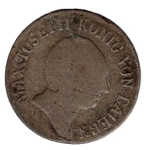 Bavaria 6 Kreuzer 1808 Maximilian Joseph country coin