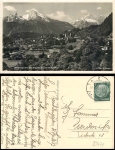 83471 Berchtesgaden mit Watzmann und Hochkalter o 24.9.1937