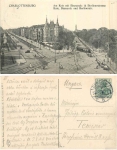 Charlottenburg Berlin Am Knie mit Bismarck Strasse und Berlinerstrasse o 30.3.1911