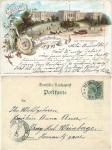 Charlottenburg Berlin Polytechnikum Litho o 29.9.1897