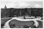 Luisenplatz in Charlottenburg, Berlin, with an equestrian statue of Emperor Frederick III, c. 1930