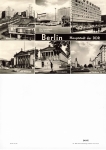 Berlin capital of the GDR large format map A5 *1969