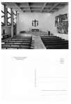 Berlin Hansaviertel Church of St. Ansgar interior view * around 1960