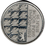 Berlin Internationale Grüne Woche 1998 Medaille