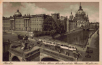 Berlin Schloss Dom und Denkmal des großen Kurfürsten alte Ansichtskarte gebraucht um 1930